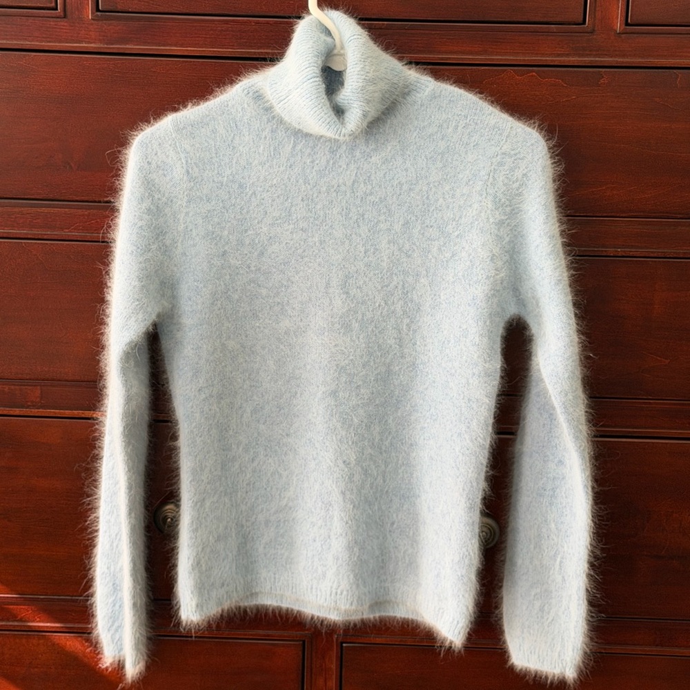 Citta by Roman’s Blue Turtleneck Sweater